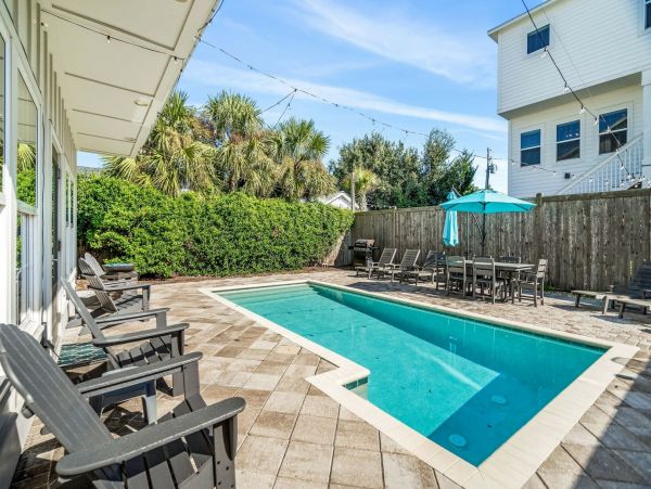 Miramar Beach Luxury Vacation Rental Pool Home 7 Bedrooms
