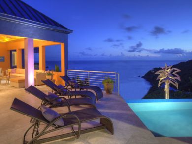 St. John Luxury Vacation Pool Home 6 Bedrooms Ocean View