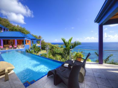 St. John Luxury Vacation Pool Home 6 Bedrooms Ocean View
