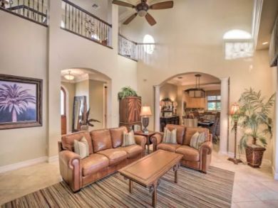 Beautiful 3 Bedroom Home with Private Pool Walk to Beach