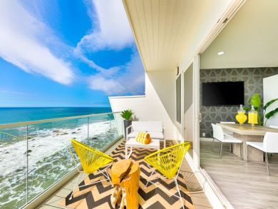 Luxury Oceanfront Four Bedroom Vacation Home in Malibu