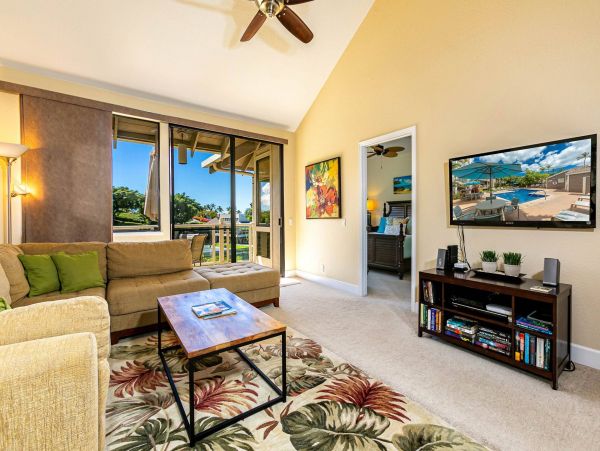 Luxury Wailea Vacation Condo Sleeps 5 Partial Ocean Views