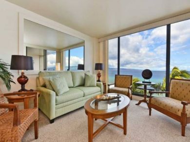 Kaanapali Vacation Beach Condo Sleeps 4 Full Ocean Views