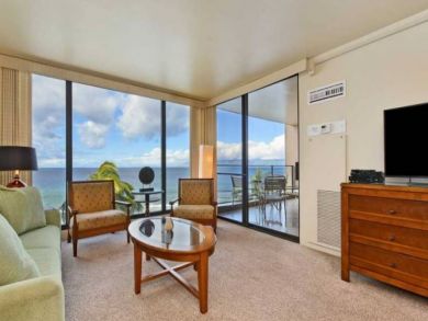 Kaanapali Vacation Beach Condo Sleeps 4 Full Ocean Views