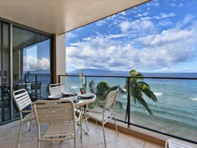 Kaanapali Vacation Beach Condo Sleeps 4 Full Ocean Views