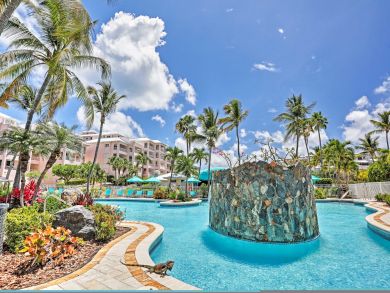 St. Thomas 2 Bedroom Resort Condo with Views and Amenities