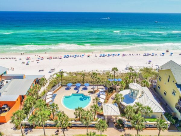 Gulf View Destin Vacation Condo Sleeps 8 Guests