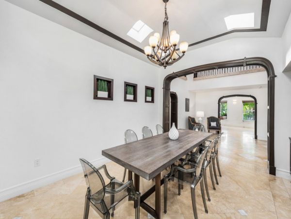 7 Bedroom Mediterranean Style Miami Beach Home with Pool