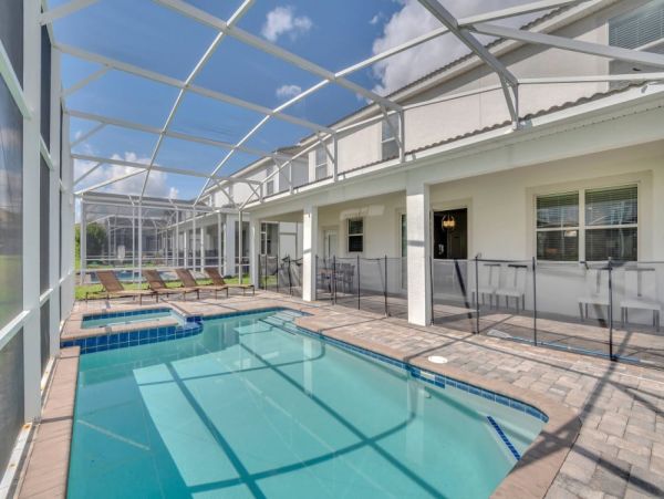Orlando Luxury Vacation Home Rental Disney Area Villa with Private Pool
