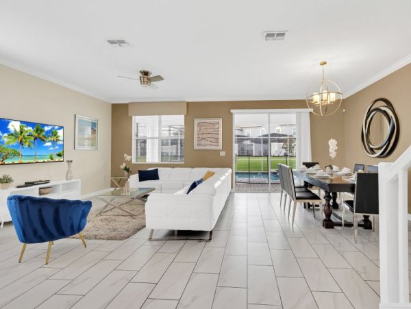Orlando Luxury Vacation Home Rental Disney Area Villa with Private Pool