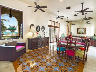 Puerto Aventuras Vacation Pool Home Sleeps 20 Guests