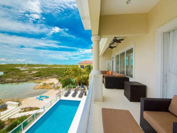 Bay View Turks and Caicos Home Sleep 8 Guests