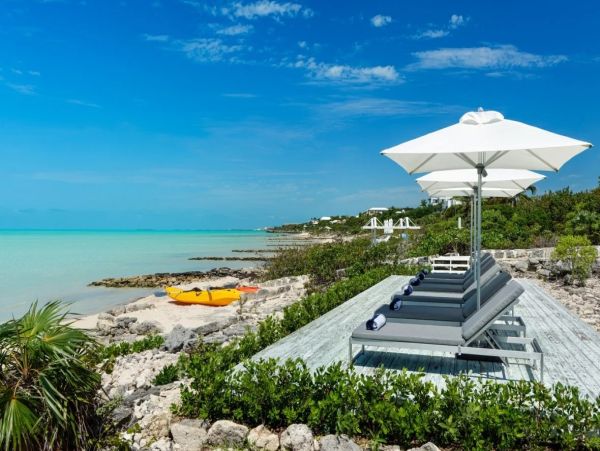 Turks and Caicos Beachfront Villa Rental - Providenciales Luxury Retreat