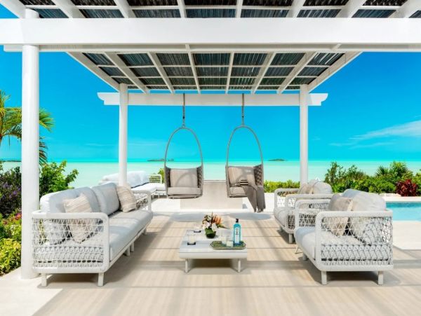 Turks and Caicos Beachfront Villa Rental - Providenciales Luxury Retreat