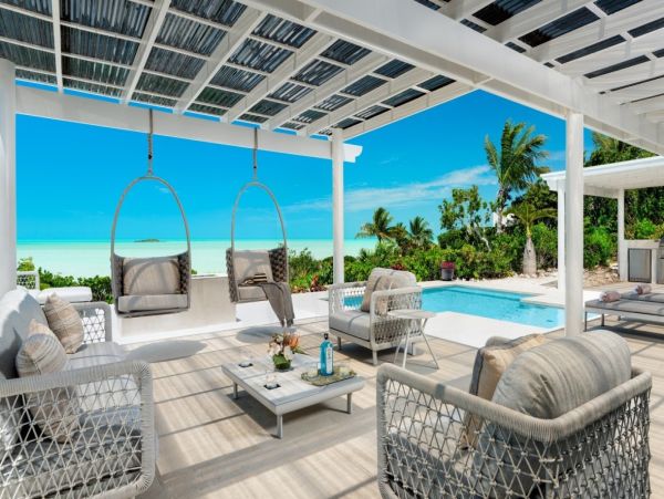 Turks and Caicos Beachfront Villa Rental - Providenciales Luxury Retreat