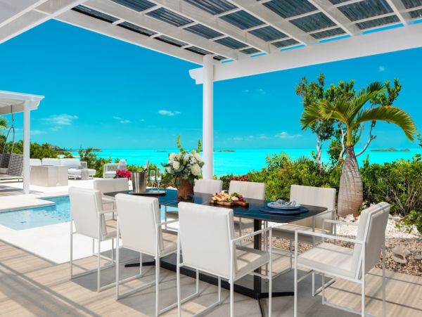 Turks and Caicos Beachfront Villa Rental - Providenciales Luxury Retreat