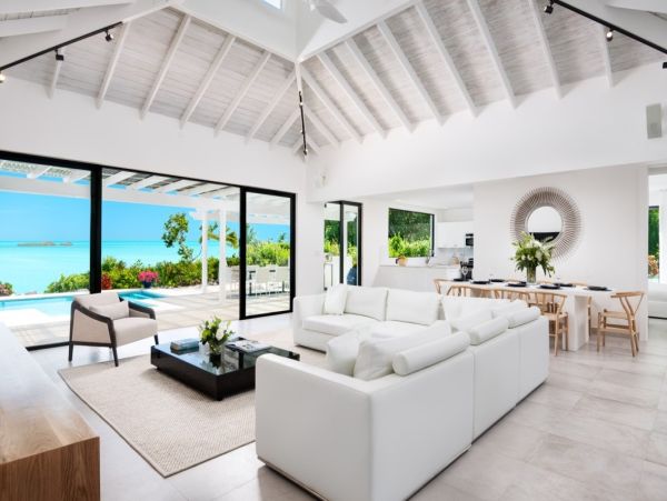 Turks and Caicos Beachfront Villa Rental - Providenciales Luxury Retreat