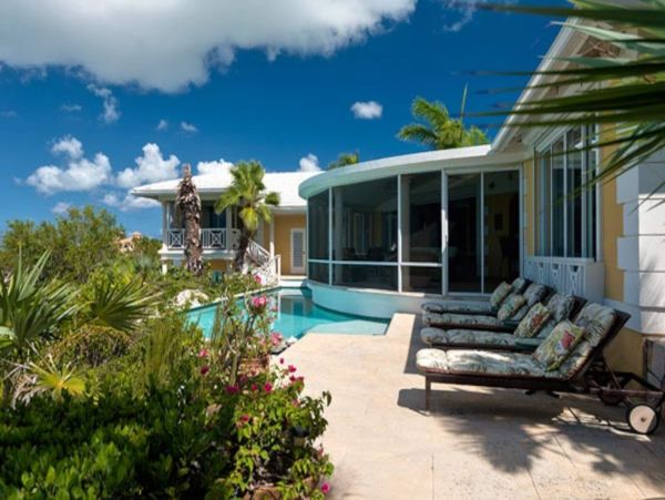 Oceanfront Turks and Caicos Vacation Home Five Bedroom
