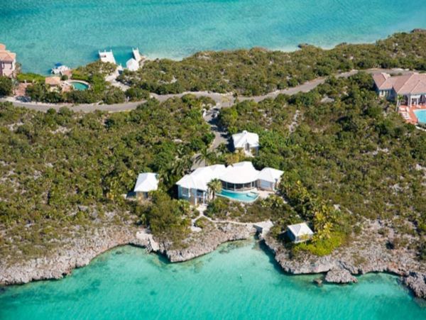 Oceanfront Turks and Caicos Vacation Home Five Bedroom