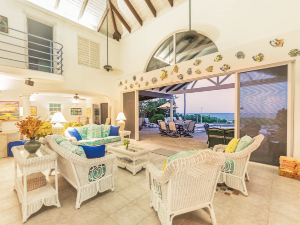 Turks &  Caicos Luxury Vacation Villa 6 Bedrooms Ocean Views