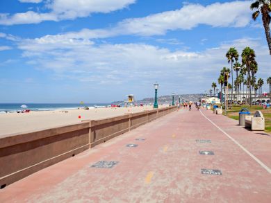 San Diego Vacation Condo Sleeps 4 Guests Short Walk to Beach