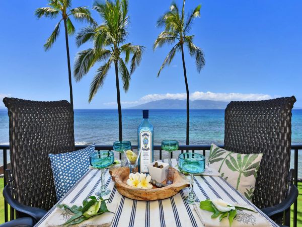 Kaanapali Vacation Beach Condo Sleeps 4 Full Ocean Views
