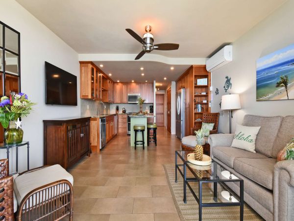 Kaanapali Vacation Beach Condo Sleeps 4 Full Ocean Views