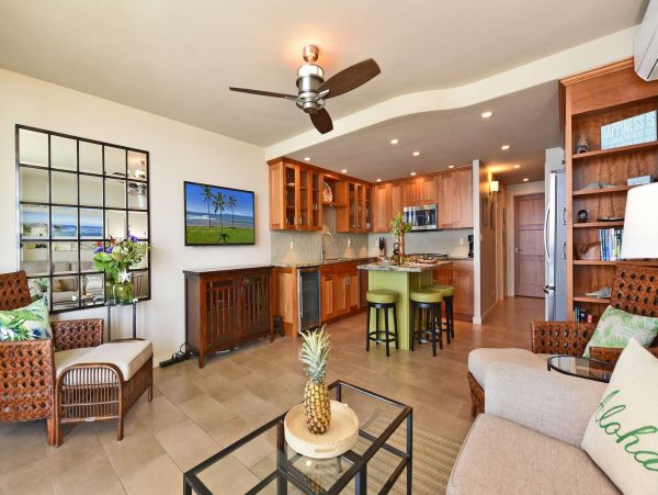 Kaanapali Vacation Beach Condo Sleeps 4 Full Ocean Views