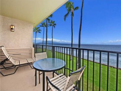 One Bedroom Kaanapali Oceanfront Unit Sleeps 4 Guests