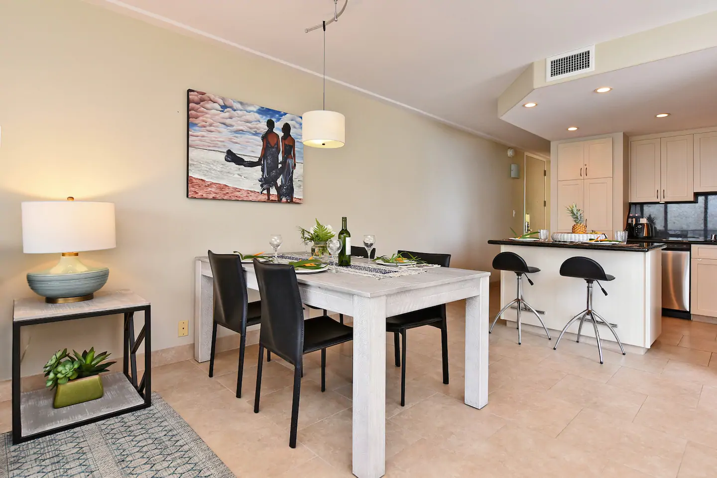 Kaanapali Vacation Rental Beach Condo Sleeps Four Guests