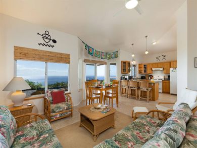 Canal Front 3 Bedrooms Home Sleeps 6 Guests in Kohala Coast