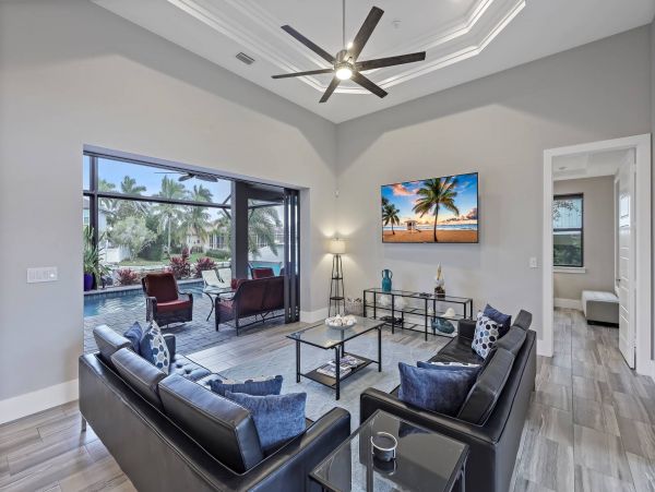 Marco Island Vacation Rental Near Tigertail Beach Waterfront Home