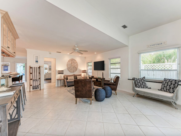 Charming Beach Retreat on Lido Key with Private Pool and Prime Location