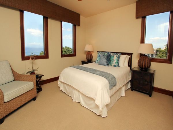 Three Bedroom Ocean Views Vacation Home Penthouse in Wailea