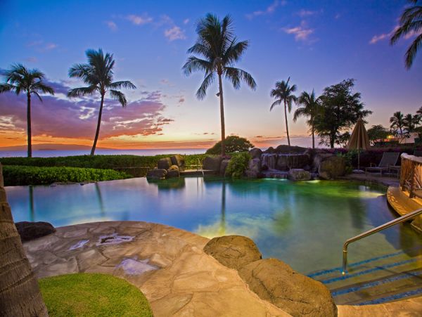 Wailea 2 Bedroom Penthouse Sleeps 6 Guests Ocean Views