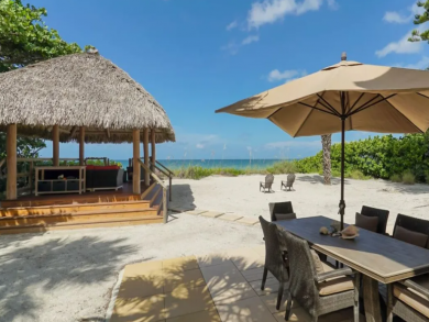Casey Key Vacation Accommodation on Beach Sleeps 6