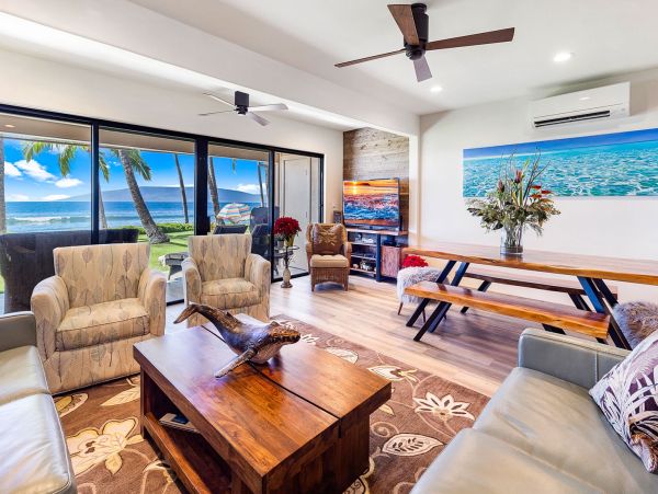 Oceanfront Lahaina Luxury Vacation Rental Sleeps 8 Guests