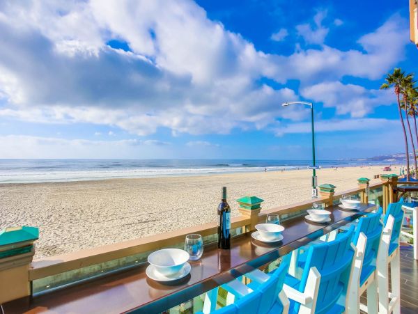 Mission Beach Vacation Duplex Direct Ocean Access