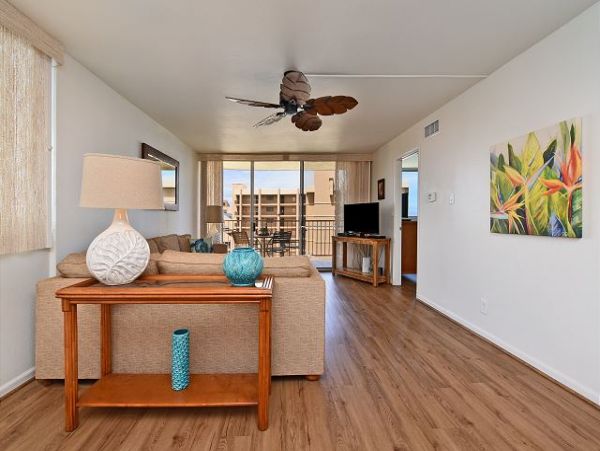 Ocean View Two Bedroom Rental Beach Condo in Kahana