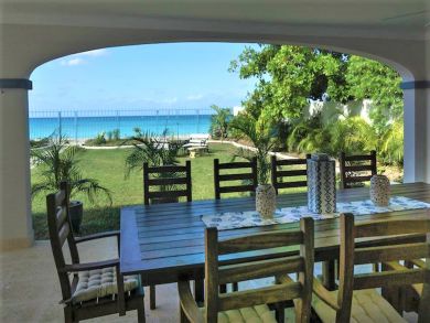 Barbados Beach Front Three Bedroom Vacation Pool Home