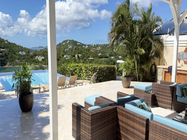St. John Luxury 8 Bedroom Pool Villa with Full Ocean Views