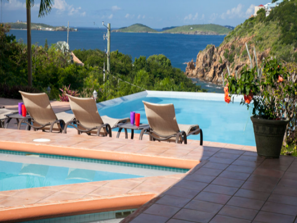 St. John Luxury 8 Bedroom Pool Villa with Full Ocean Views