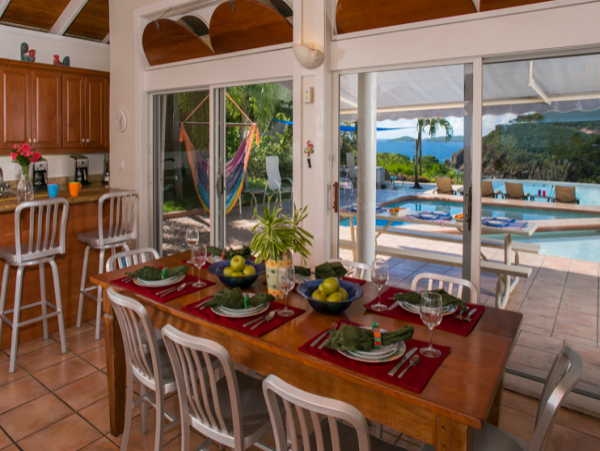 St. John Luxury 8 Bedroom Pool Villa with Full Ocean Views