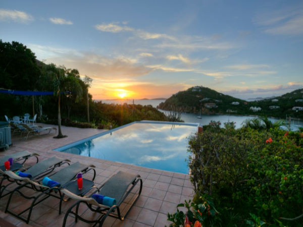 St. John Luxury 8 Bedroom Pool Villa with Full Ocean Views