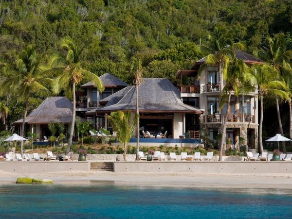 Virgin Gorda Luxury Vacation Villa On Beach