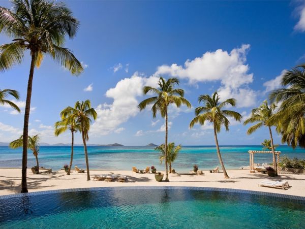 Virgin Gorda Luxury Vacation Villa On Beach