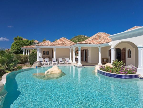 St Martin Villas Luxury Vacation Rental with Private Beach in Terres Basses