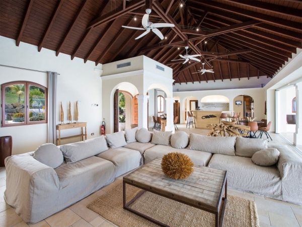 St Martin Villas Luxury Vacation Rental with Private Beach in Terres Basses