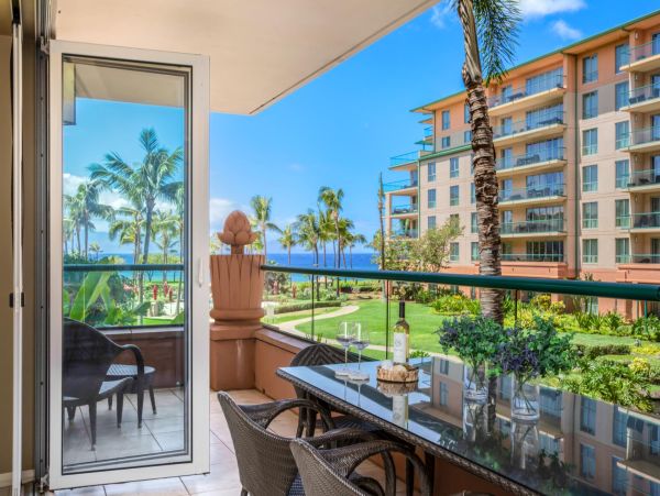 Kaanapali Oceanfront Two Bedroom Vacation Rental Condo