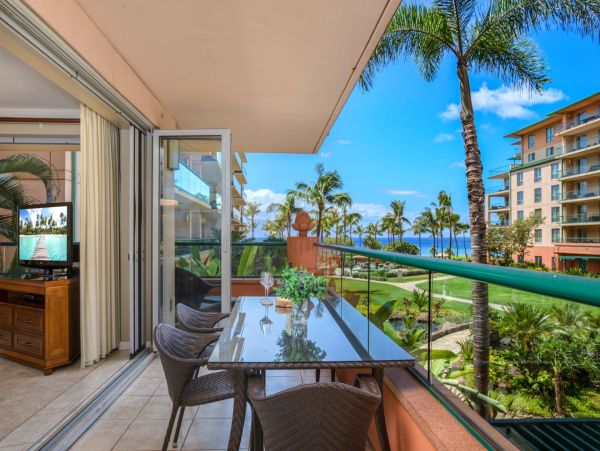 Kaanapali Oceanfront Two Bedroom Vacation Rental Condo